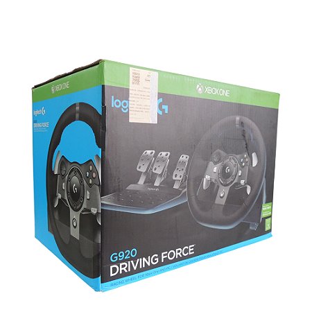 Volante Logitech Driving Force G920 - Xbox One e PC