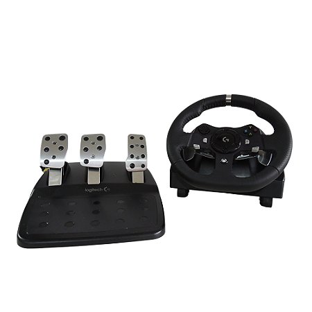 Volante Logitech Driving Force G920 - Xbox One e PC