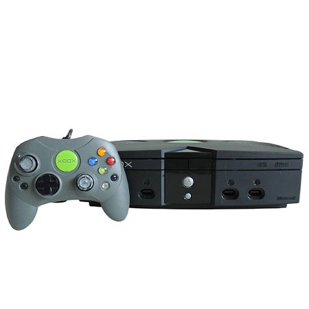 Console Xbox Classic - Microsoft (Japonês)