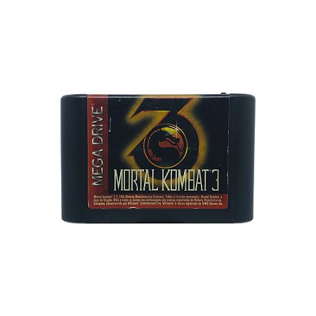 Jogo Mortal Kombat 3 - Mega Drive