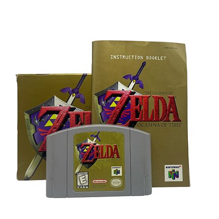 Jogo The Legend of Zelda: Ocarina of Time - N64