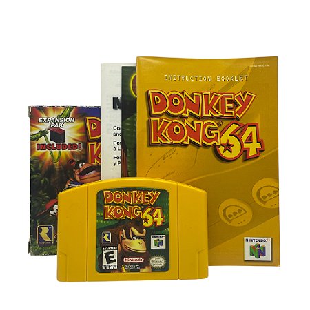 Jogo Donkey Kong 64 - N64