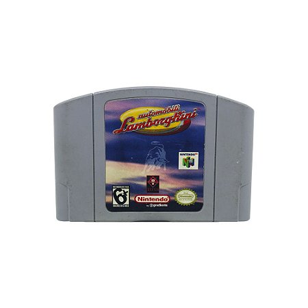 Jogo Automobili Lamborghini - N64