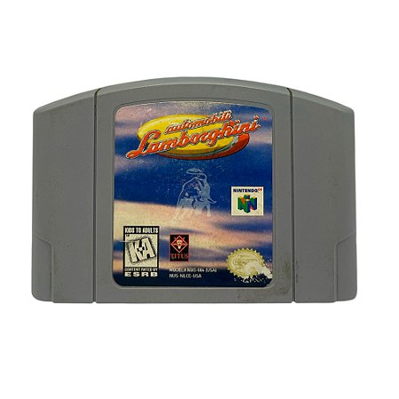 Jogo Automobili Lamborghini - N64