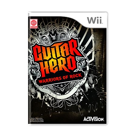 Jogo Guitar Hero: Warriors of Rock - Wii