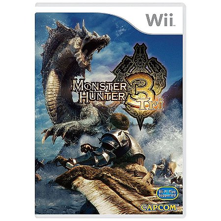 Jogo Monster Hunter Tri - Wii