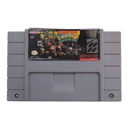 Jogo Donkey Kong Country 2: Diddy's Kong Quest - SNES (Relabel)
