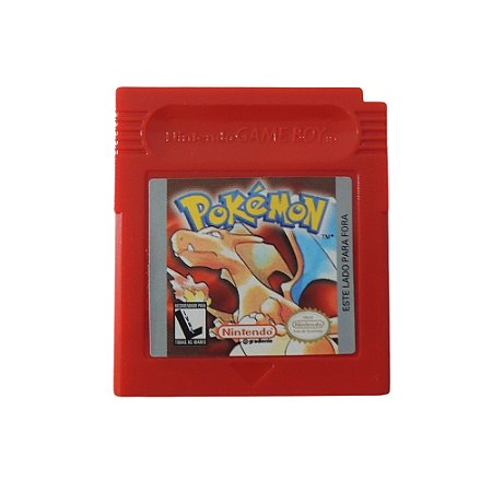 Jogo Pokémon Red - GBC