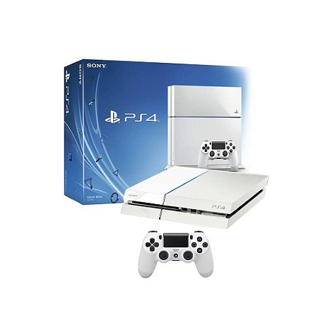 Console PlayStation 4 500GB Branco - Sony