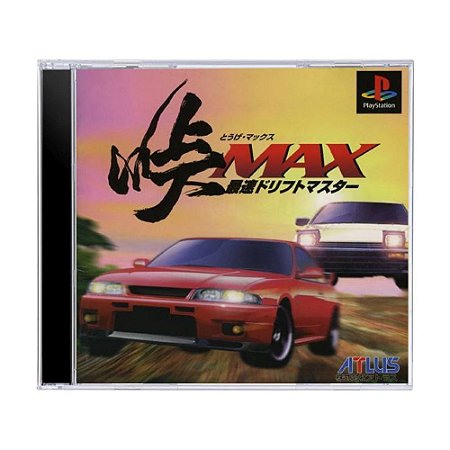 Jogo Touge Max: Saisoku Driver Master - PS1 (Japonês)