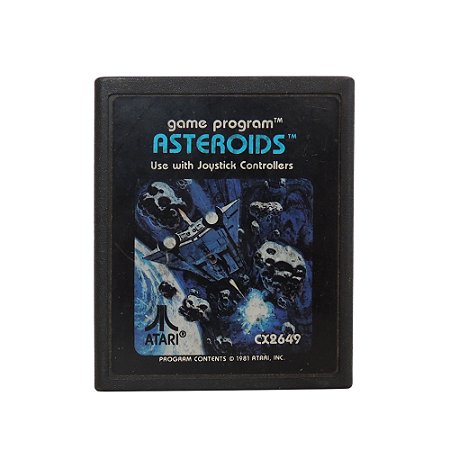 Jogo Asteroids - Atari