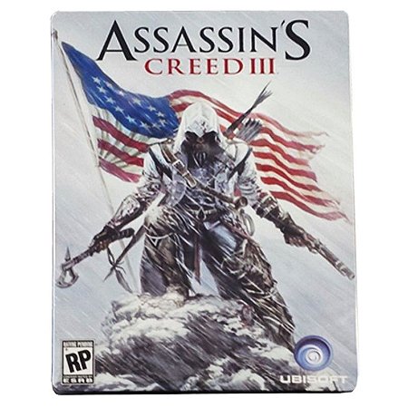 Jogo Assassin's Creed III (SteelCase) - Xbox 360