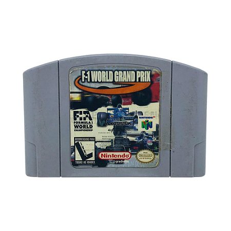 Jogo F-1 World Grand Prix - N64