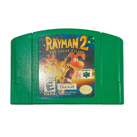 Jogo Rayman 2: The Great Escape - N64