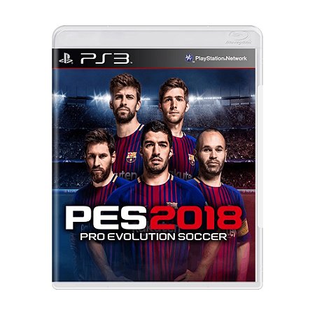 Jogo Pro Evolution Soccer 2018 (PES 18) - PS3