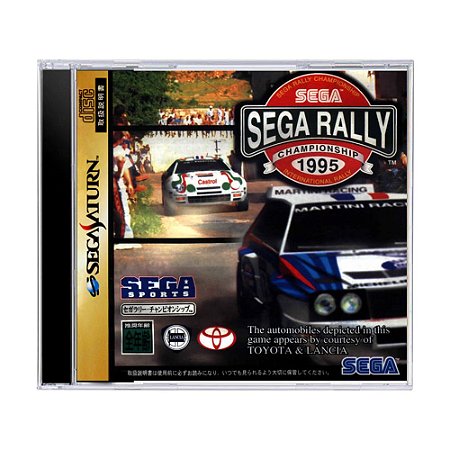 Jogo Sega Rally Championship - Sega Saturn (Japonês)