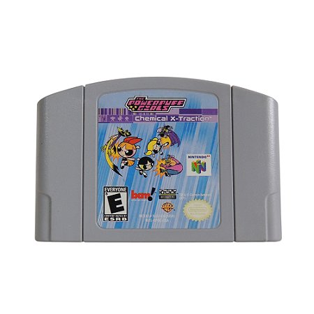 Jogo The Powerpuff Girls: Chemical X-Traction - N64