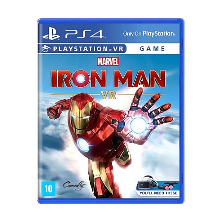 Jogo Marvel's Iron Man VR - PS4 (LACRADO)