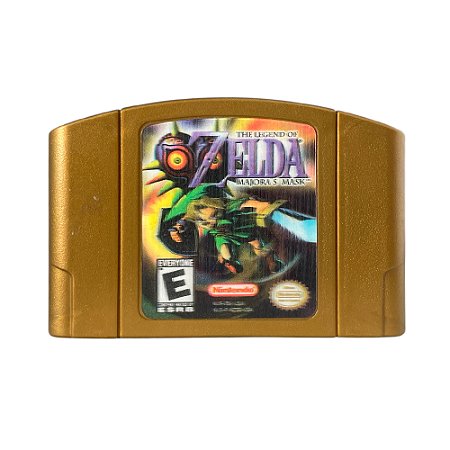 Jogo The Legend of Zelda: Majora's Mask - N64 (Holográfico)
