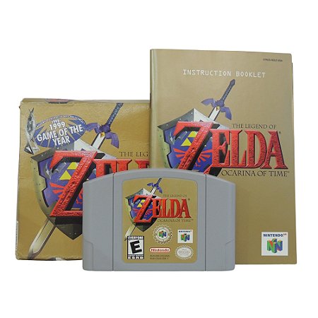 Jogo The Legend of Zelda: Ocarina of Time - N64
