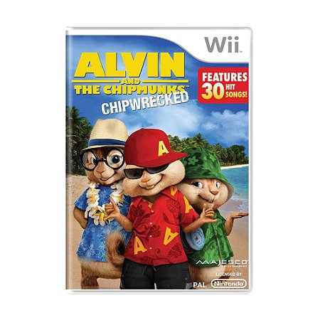 Jogo Alvin and the Chipmunks: Chipwrecked - Wii