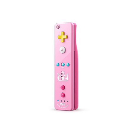 Controle Wii Remote Plus (Edição Princesa Peach) - Wii U e Wii