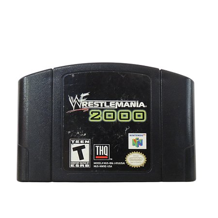 Jogo WWF WrestleMania 2000 - N64