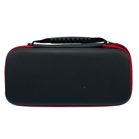 Case Protetora para Nintendo Switch Preta Com Vermelha