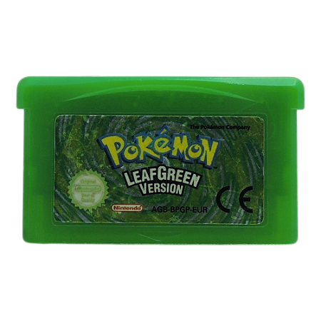 Jogo Pokémon LeafGreen Version - GBA