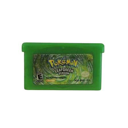 Jogo Pokémon LeafGreen Version - GBA