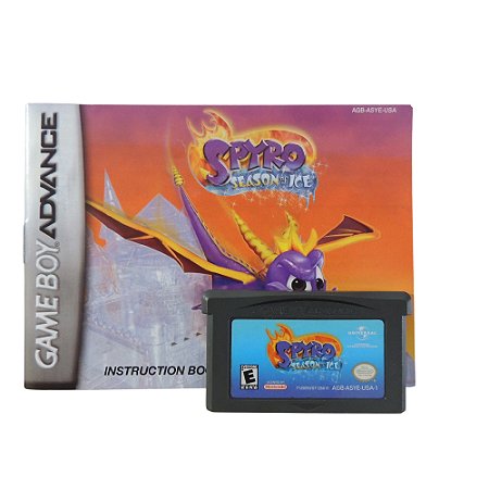Jogo Spyro: Season of Ice - GBA