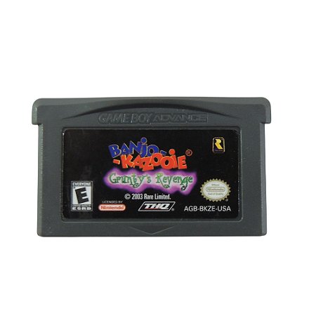 Jogo Banjo-Kazooie: Grunty's Revenge - GBA