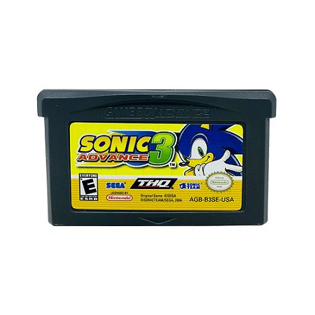 Jogo Sonic Advance 3 - GBA