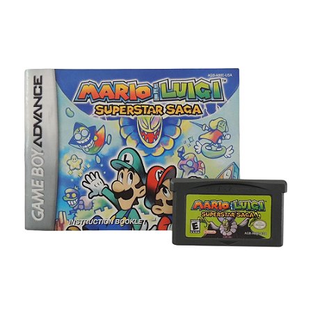 Jogo Mario & Luigi: Superstar Saga - GBA
