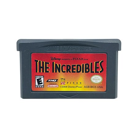 Jogo The Incredibles - GBA