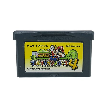 Jogo Super Mario Advance 4: Super Mario Bros. 3 (Japonês) - GBA