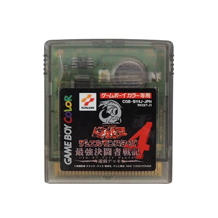Jogo Yu-Gi-Oh! Duel Monsters 4: Yugi Deck - GBC (Japonês)