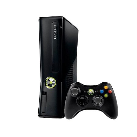 Console Xbox 360 Slim 250GB - Microsoft (Apenas Mídia Digital)