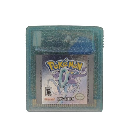Jogo Pokémon Crystal Version - GBC