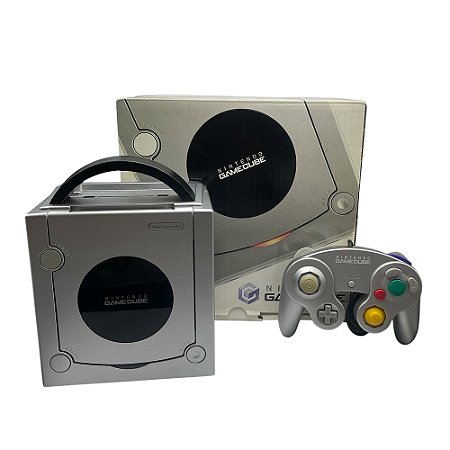 Console Nintendo GameCube Prata - Nintendo (Japonês)