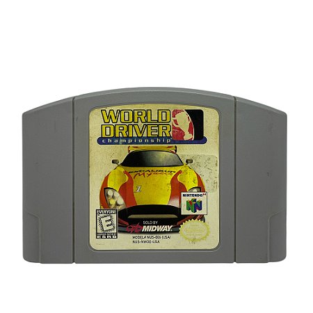 Jogo World Driver Championship - N64