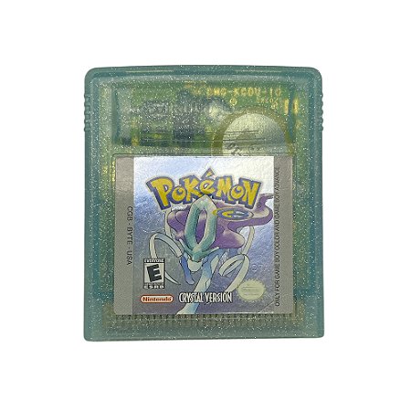 Jogo Pokemon Crystal Version - GBC