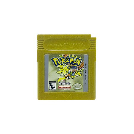 Jogo Pokémon Gold Version - GBC