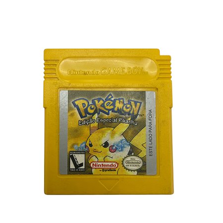 Jogo Pokemon Yellow Version: Special Pikachu Edition - GBC