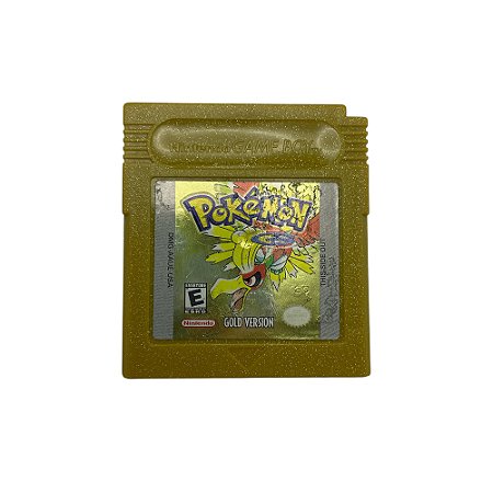Jogo Pokémon Gold Version - GBC