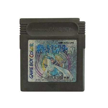 Jogo Pokémon Silver Version - GBC (Japonês)