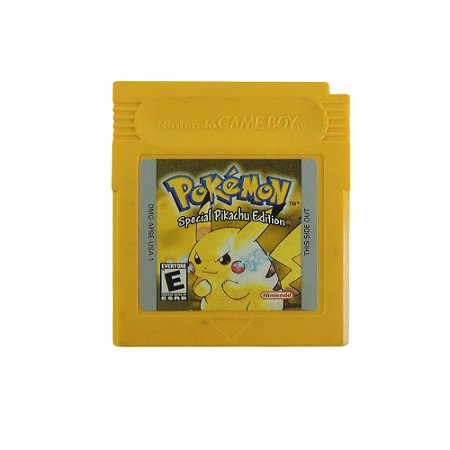 Jogo Pokémon Yellow Version: Special Pikachu Edition - GBC