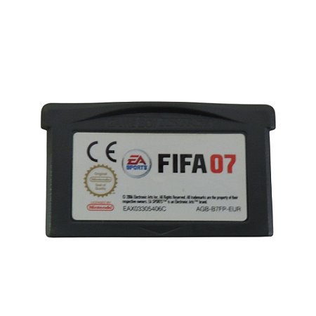 Jogo FIFA 07 Soccer - GBA