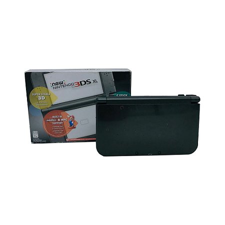 Console New Nintendo 3DS XL Preto - Nintendo