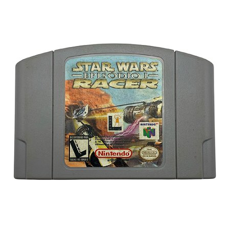 Jogo Star Wars Episode I: Racer - N64